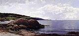Maine Canvas Paintings - Baily's Island Maine